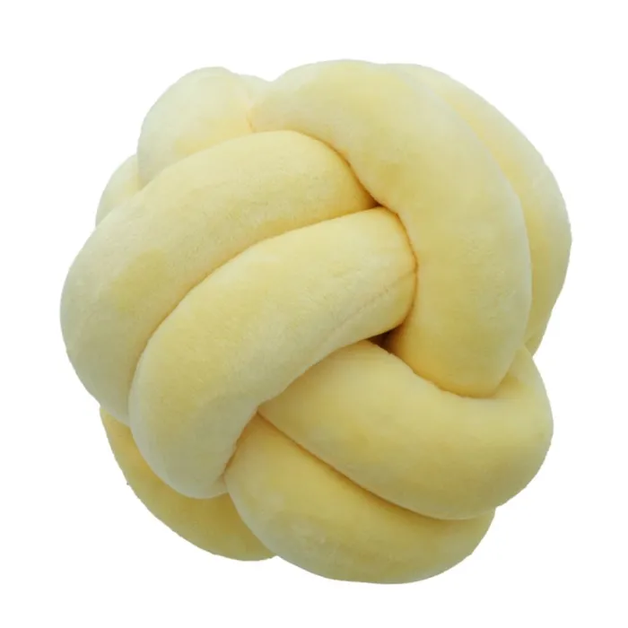 Knutekuleformet pute - nordisk stil - 18cm