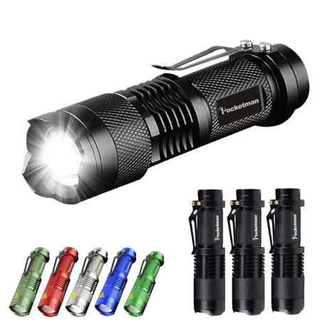 MECO Q5 - aluminiowa mini latarka LED - 500LMLatarka