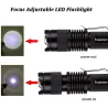 MECO Q5 - aluminiowa mini latarka LED - 500LMLatarka