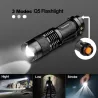 MECO Q5 - aluminiowa mini latarka LED - 500LMLatarka