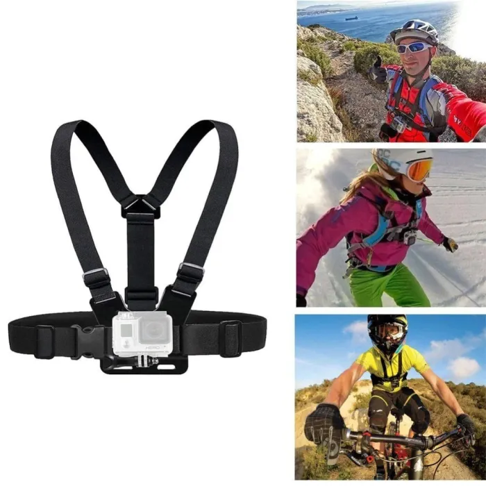 Brystfeste - sele - stropp - for GoPro