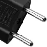 US do UE - płaski do okrągłego - adapter wtyczki - konwerter 5 sztukWtyczki