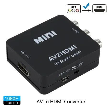 AV to HDMI AV2HDMI converter adapter 1080p
