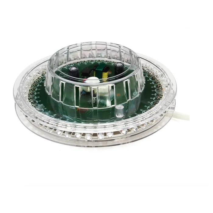 Lampe disco LED tournesol - son activé