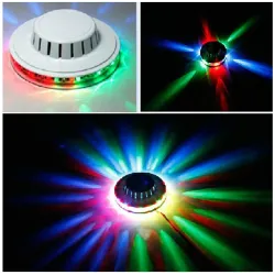 Luz de discoteca LED girassol - ativada por som