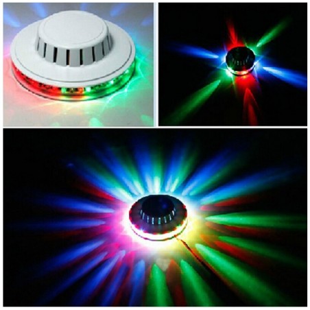 Zonnebloem LED discolicht - geluid geactiveerdPodium- en evenementenverlichting