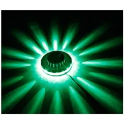 Lampe disco LED tournesol - son activé