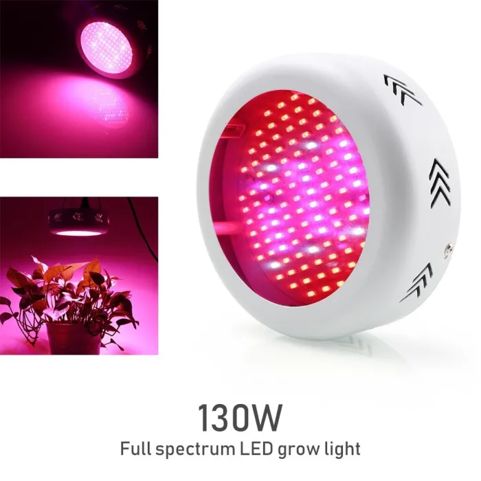 135W - LED grow light - 3500 lumen full spectrum - ufo - round