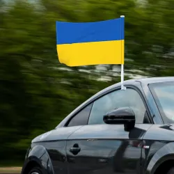 Ukraines flag - bildekoration - 4 stk