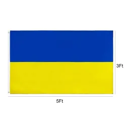 Ukrainsk nasjonalflagg - 150 * 90 cm
