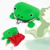 MonederosMonedero infantil con forma de rana - monedero para monedas - peluche