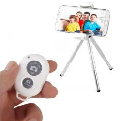 Otturatore della fotocamera con telecomando Bluetooth per smartphone IOS e Android