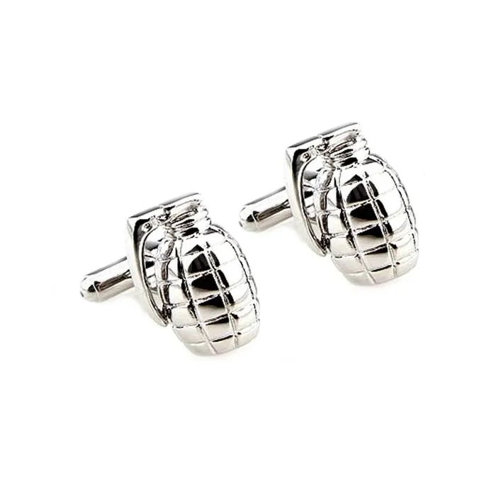 Handgranat manschettknappar