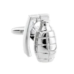 Hand grenade cufflinksCufflinks