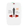 Universal resekontaktadapter - UK/US/AU/EU