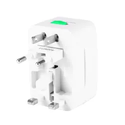 Universal resekontaktadapter - UK/US/AU/EU