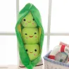 Giocattolo a forma di pisello con palline - astuccio in peluche