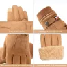 Warme winterhandschoenen van suède - met fleece - touchscreenfunctie - unisexHandschoenen