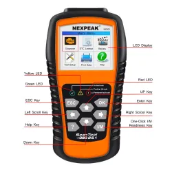DiagnósticoNexpeak NX501 - OBD2 - escáner de diagnóstico de coche