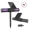 Iluminación solarLámpara solar antimosquitos - exterior - resistente al agua - USB - luz UV