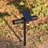 Lampe solaire anti-moustiques - extérieur - étanche - USB - lumière UV
