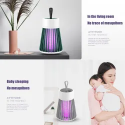 Control de insectosMatamosquitos eléctrico - Lámpara LED / UV - USB / recargable