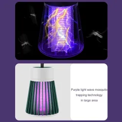 Elektrisk myggedræber - LED / UV-lampe - USB / genopladelig