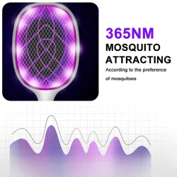Xiaomi - elektrische muggendoderlamp - netval - 6/10 LED - 3000VInsectenbestrijding