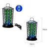 Lampa przeciw komarom - pułapka - elektryczna lampka nocna - USB - LED - UVOwady