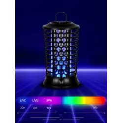 Mosquito killer lampe - fælde - elektrisk natlys - USB - LED - UV
