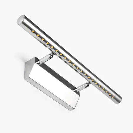 Applique murale LED moderne - lumière miroir - acier inoxydable