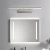 Applique murale LED moderne - lumière miroir - acier inoxydable