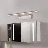 Applique murale LED moderne - lumière miroir - acier inoxydable