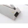 Applique murale LED moderne - lumière miroir - acier inoxydable