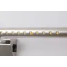 Applique murale LED moderne - lumière miroir - acier inoxydable