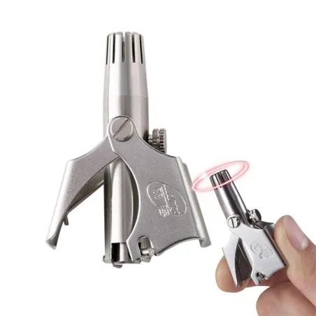 Rifinitore per naso - rasoio manuale - impermeabile - acciaio inox