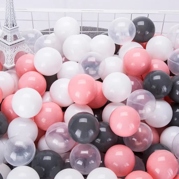 Färgglada mjuka plastkulor - för vattenpooler / lektält - 50 stycken - 100 stycken
