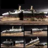 Resin Titanic modell - akvariedekorasjon