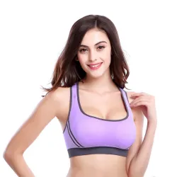 Bügelloser Sport-BH - Top mit herausnehmbaren Pads