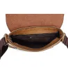 Vintage elegante schouder/crossbody tas - leerTassen