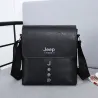 Stylish small shoulder bag - soft leather