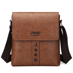 Stylish small shoulder bag - soft leather