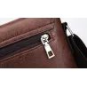 Stilfuld lille skuldertaske - blødt læder