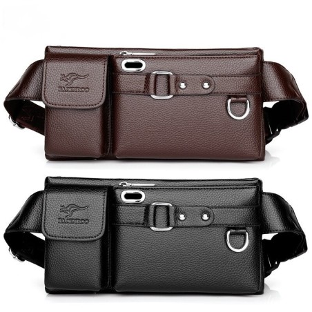 Multifunctional shoulder / waist bag - a small wallet - with zippers / pocketsBags