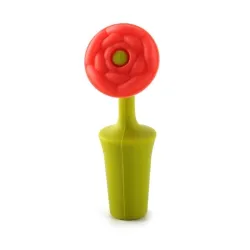 Vinflaskepropp - silikon - blomsterformet