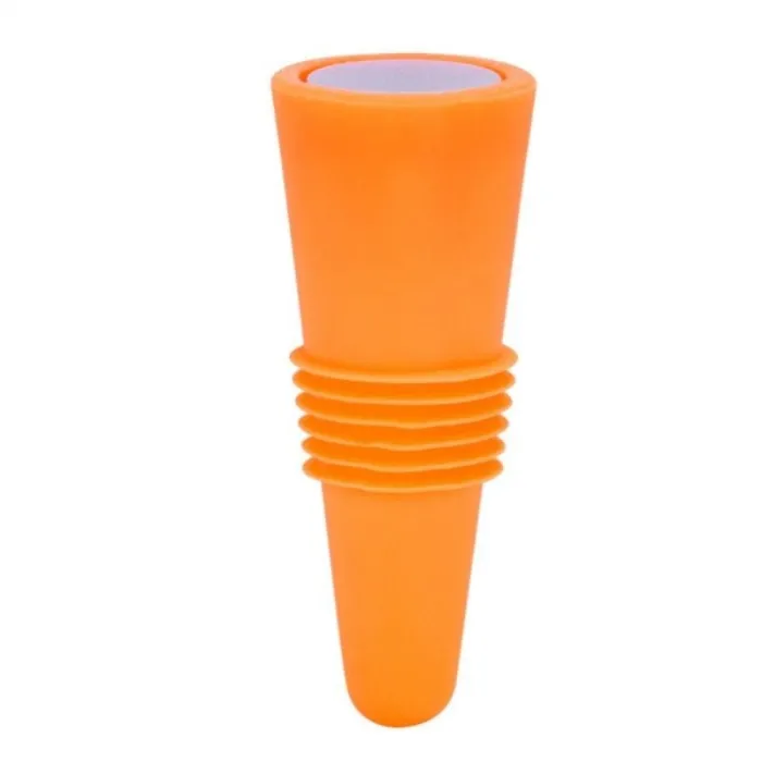 Silicone wine bottle stopper - leak proof - reusable