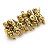 Broche vintage - 6 figuras de anjos da sorte