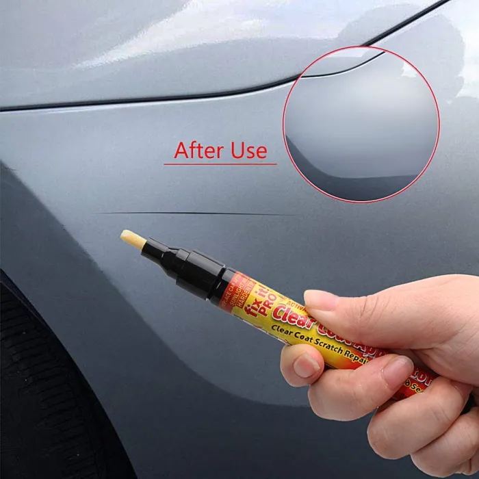 Universal bil ridse reparation pen - klar lak