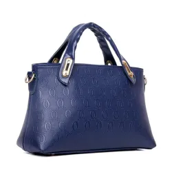 Modieuze leren tassen - grote handtas / schoudertas / clutch / portemonnee - set van 4 stuksSets
