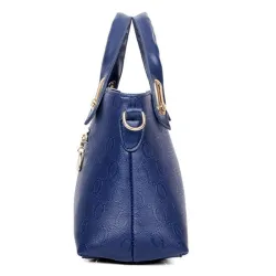 Modische Ledertaschen - große Handtasche / Umhängetasche / Clutch / Geldbörse - 4-teiliges Set